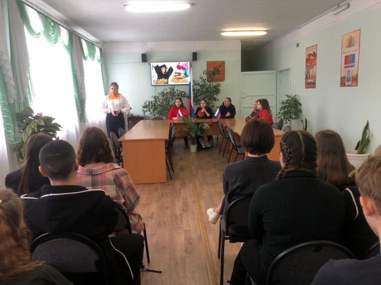 Встреча с выпускниками - студентами.